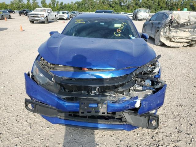 19XFC2F8XKE051235 - 2019 HONDA CIVIC SPORT BLUE photo 5
