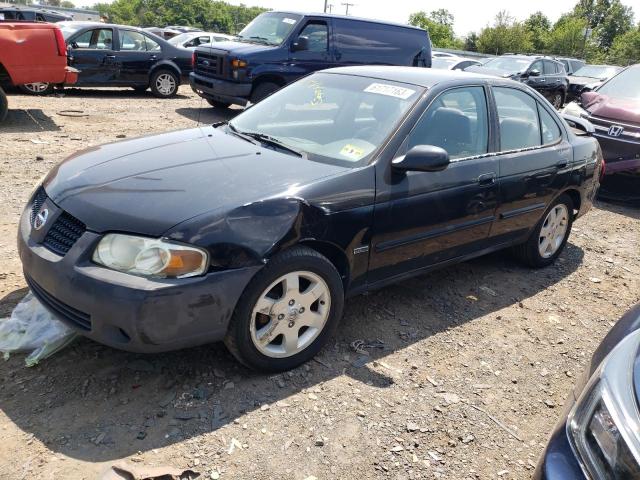 3N1CB51D36L480832 - 2006 NISSAN SENTRA 1.8 BLACK photo 1