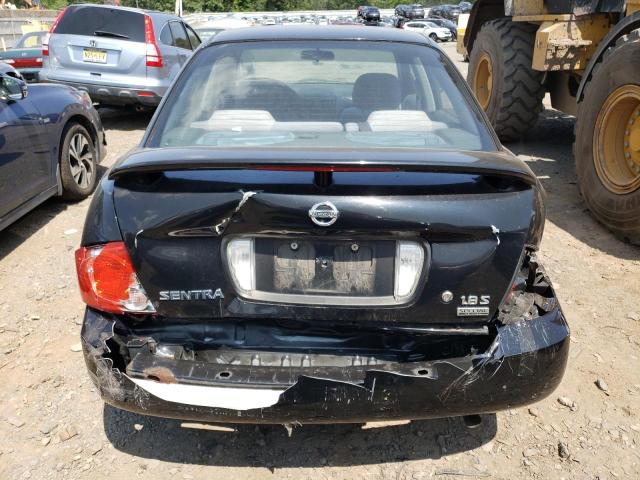 3N1CB51D36L480832 - 2006 NISSAN SENTRA 1.8 BLACK photo 6