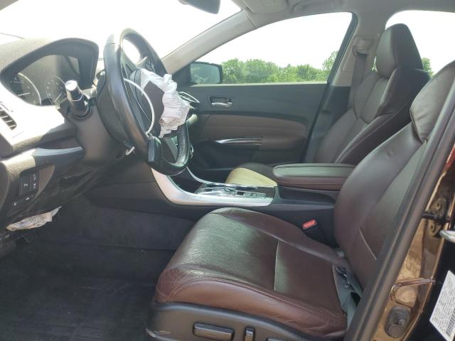 19UUB3F7XHA002928 - 2017 ACURA TLX ADVANCE BROWN photo 7