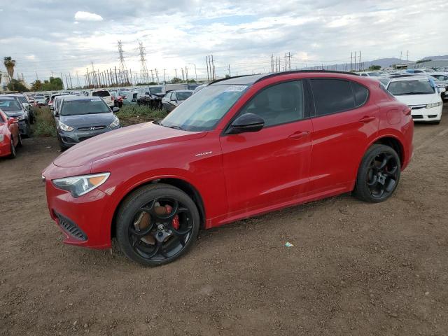 ZASPAKBNXN7D24109 - 2022 ALFA ROMEO STELVIO TI Կարմիր լուսանկար 1