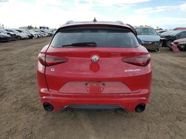 ZASPAKBNXN7D24109 - 2022 ALFA ROMEO STELVIO TI Կարմիր լուսանկար 6