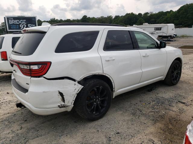 1C4RDJDG1LC325199 - 2020 DODGE DURANGO GT WHITE photo 3