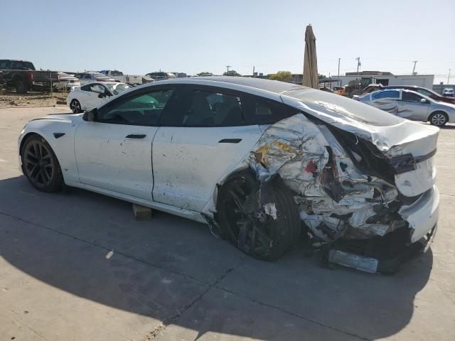 5YJSA1E68NF466003 - 2022 TESLA MODEL S 白色 照片 2