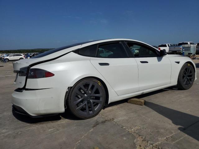 5YJSA1E68NF466003 - 2022 TESLA MODEL S 白色 照片 3