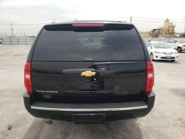 1GNSKKE79ER134150 - 2014 CHEVROLET SUBURBAN K1500 LTZ BLACK photo 6