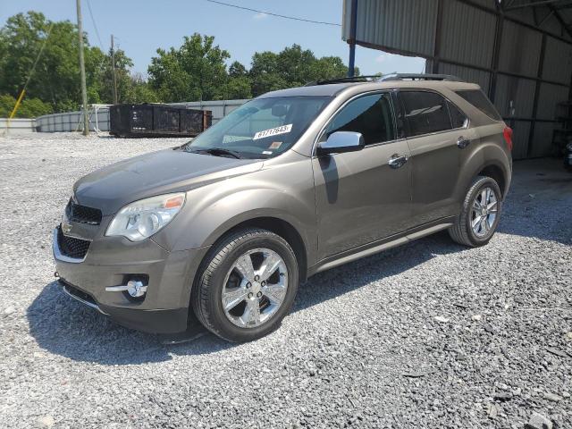 2CNFLFE58B6295427 - 2011 CHEVROLET EQUINOX LTZ BROWN photo 1