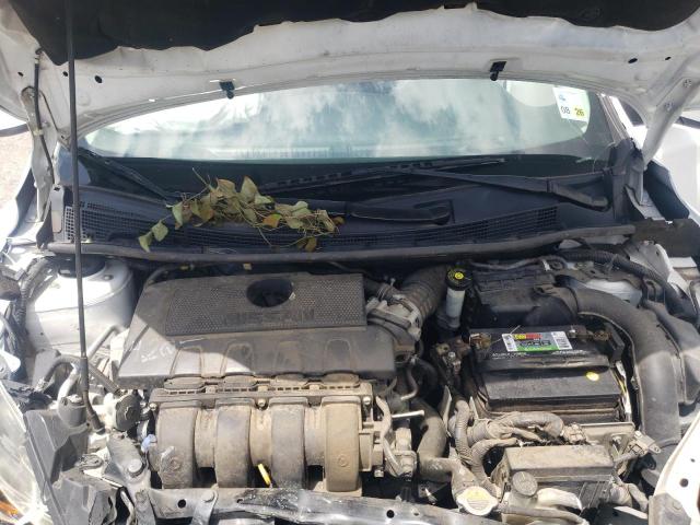 3N1AB7AP7KY267098 - 2019 NISSAN SENTRA S 白色 照片 11