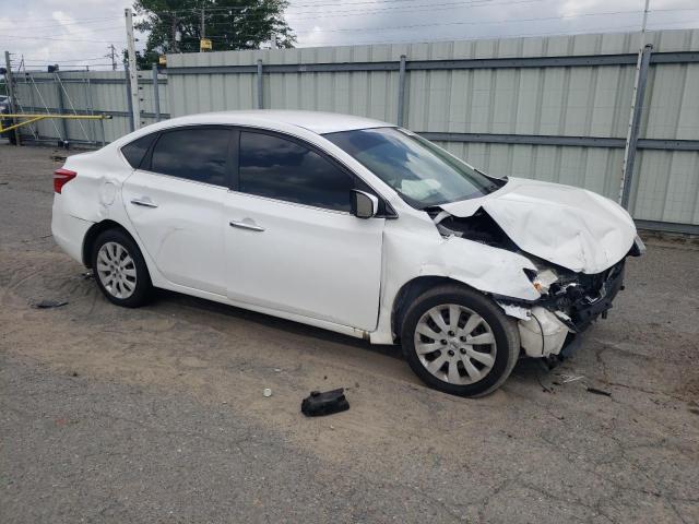 3N1AB7AP7KY267098 - 2019 NISSAN SENTRA S 白色 照片 4