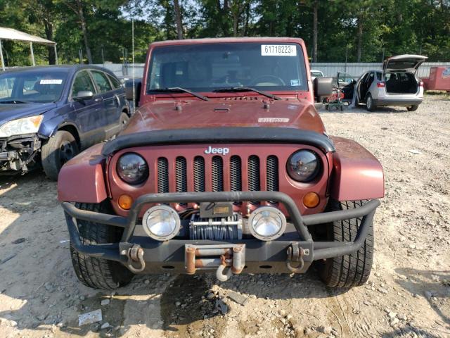 1J4GA59117L146298 - 2007 JEEP WRANGLER SAHARA BURGUNDY photo 5