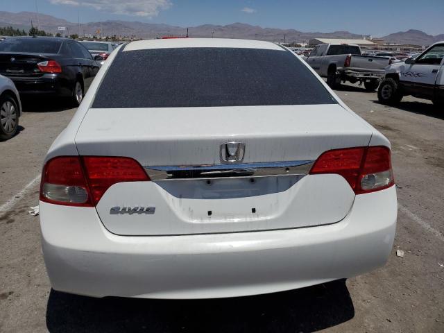 19XFA1F58AE025463 - 2010 HONDA CIVIC LX WHITE photo 6