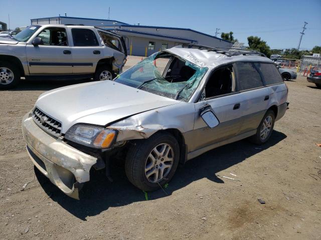 4S3BH675X36621981 - 2003 SUBARU LEGACY OUTBACK AWP 银色 照片 1