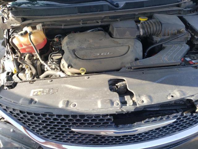 2C4RC1EG2HR512211 - 2017 CHRYSLER PACIFICA TOURING L PLUS BLACK photo 12