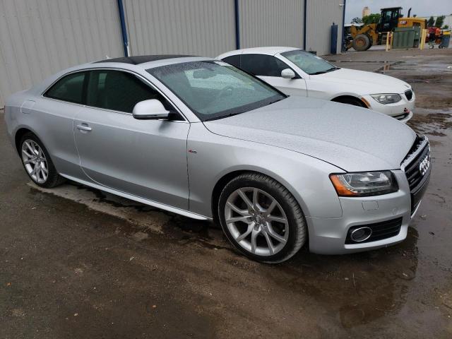 WAUDK78T59A024057 - 2009 AUDI A5 QUATTRO SILVER photo 4