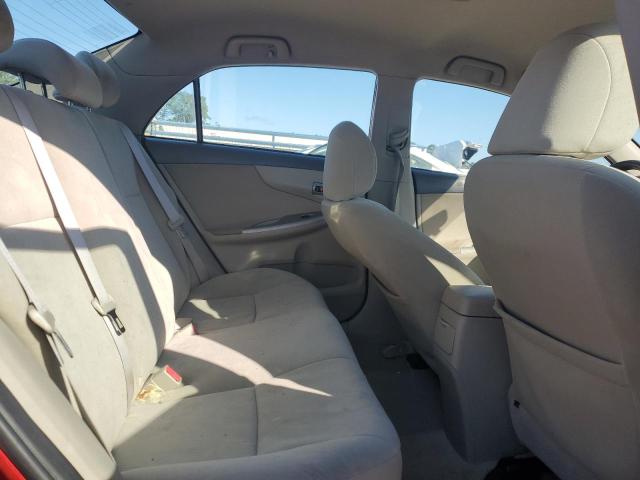 1NXBU4EE4AZ218344 - 2010 TOYOTA COROLLA BASE RED photo 10
