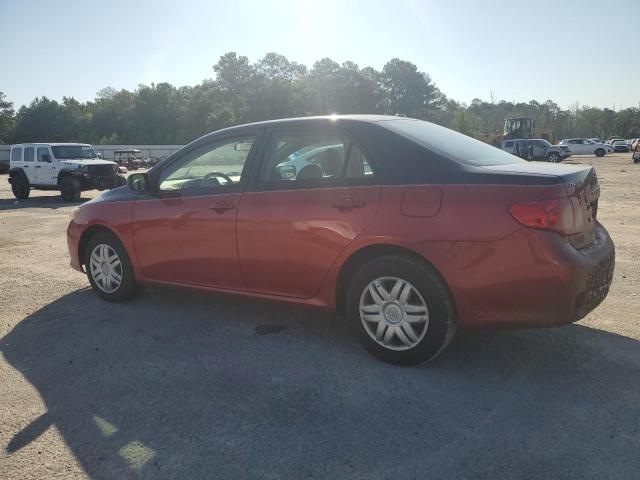 1NXBU4EE4AZ218344 - 2010 TOYOTA COROLLA BASE RED photo 2