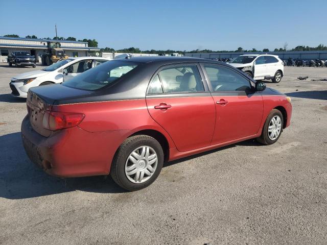 1NXBU4EE4AZ218344 - 2010 TOYOTA COROLLA BASE RED photo 3