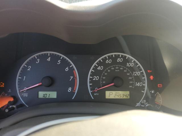 1NXBU4EE4AZ218344 - 2010 TOYOTA COROLLA BASE RED photo 9