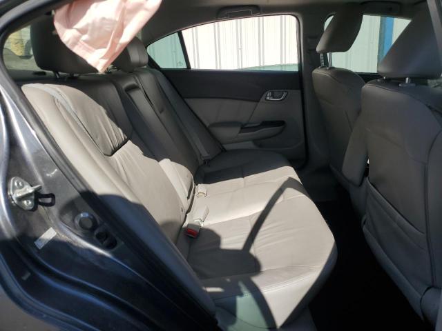 2HGFB2F95CH328327 - 2012 HONDA CIVIC EXL ნაცრისფერი ფოტო 10