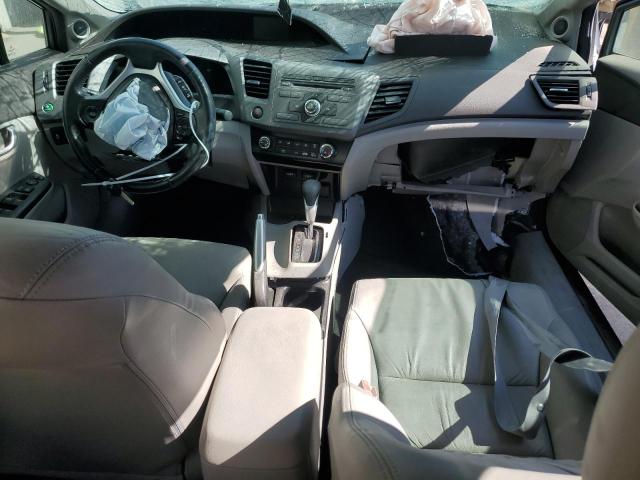 2HGFB2F95CH328327 - 2012 HONDA CIVIC EXL ნაცრისფერი ფოტო 8