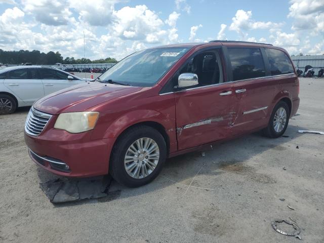 2C4RC1CG1DR734431 - 2013 CHRYSLER TOWN & COU TOURING L RED photo 1