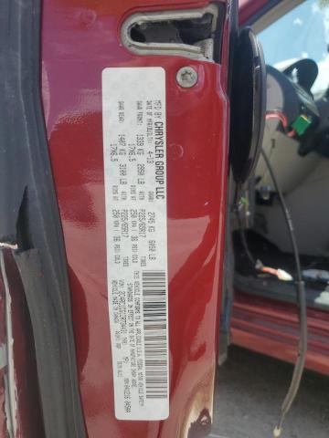 2C4RC1CG1DR734431 - 2013 CHRYSLER TOWN & COU TOURING L RED photo 14