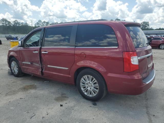 2C4RC1CG1DR734431 - 2013 CHRYSLER TOWN & COU TOURING L RED photo 2