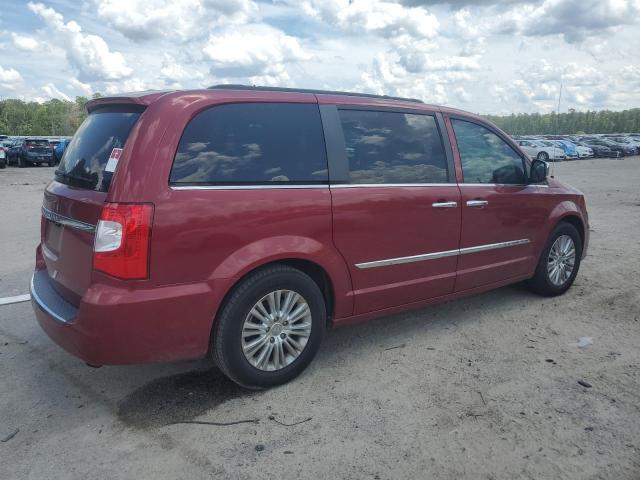 2C4RC1CG1DR734431 - 2013 CHRYSLER TOWN & COU TOURING L RED photo 3