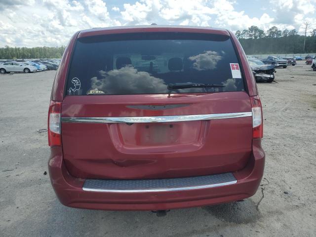 2C4RC1CG1DR734431 - 2013 CHRYSLER TOWN & COU TOURING L RED photo 6