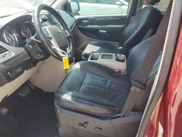 2C4RC1CG1DR734431 - 2013 CHRYSLER TOWN & COU TOURING L RED photo 7