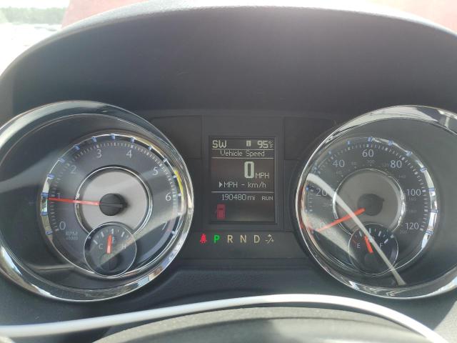 2C4RC1CG1DR734431 - 2013 CHRYSLER TOWN & COU TOURING L RED photo 9