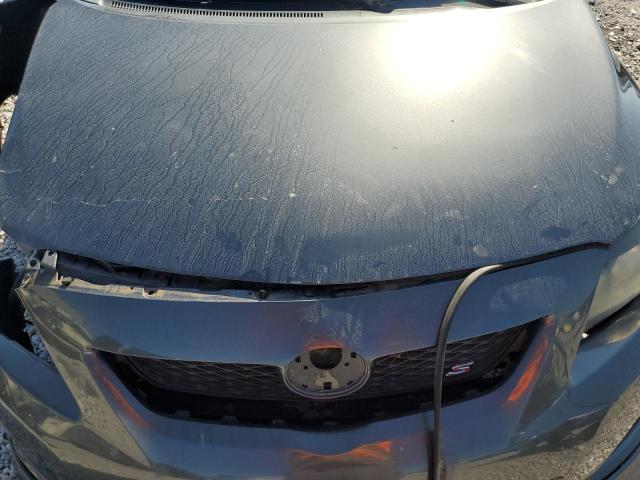 2T1BU4EE4AC504082 - 2010 TOYOTA COROLLA BASE GRAY photo 11