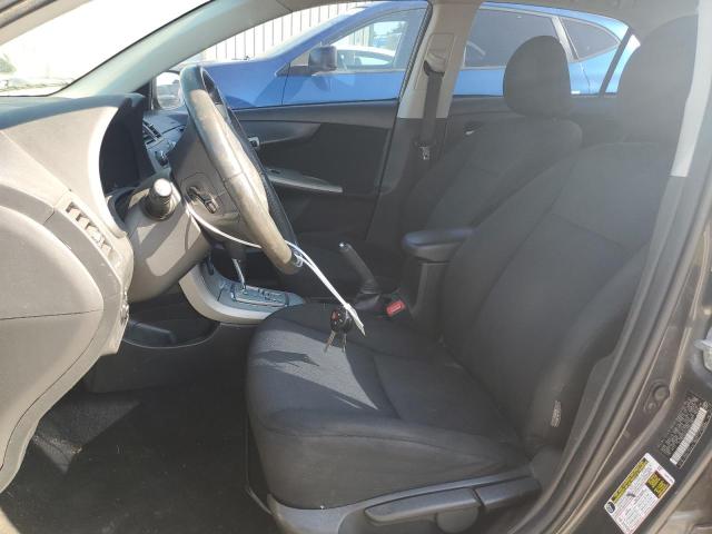 2T1BU4EE4AC504082 - 2010 TOYOTA COROLLA BASE GRAY photo 7