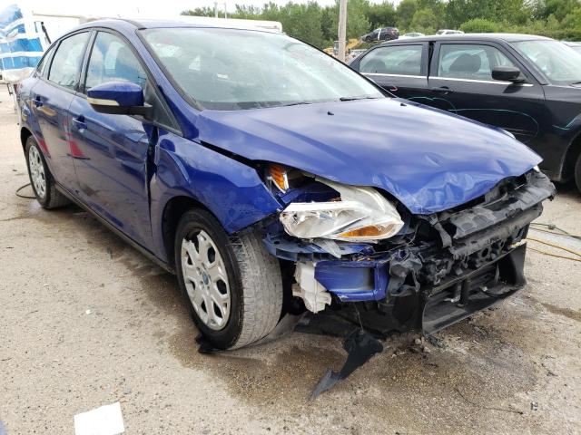 1FAHP3F20CL266037 - 2012 FORD FOCUS SE BLUE photo 4