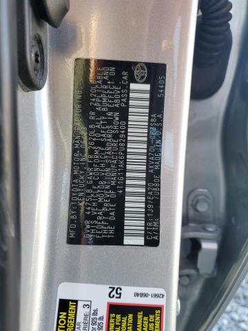 4T1G11AK6PU829400 - 2023 TOYOTA CAMRY SE NIGHT SHADE SILVER photo 13