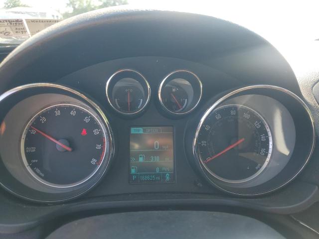 2G4GR5ER5D9228625 - 2013 BUICK REGAL BLACK photo 9