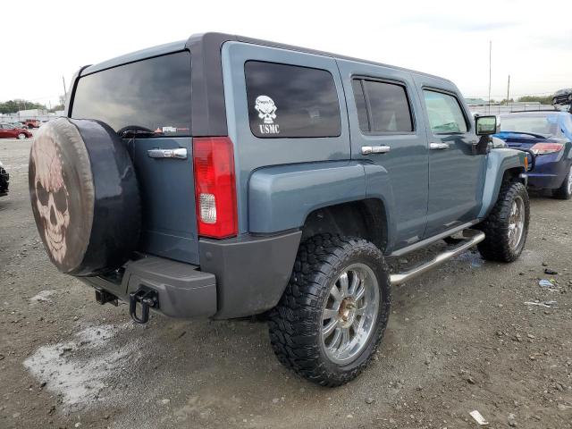 5GTDN136368302829 - 2006 HUMMER H3 BLUE photo 4