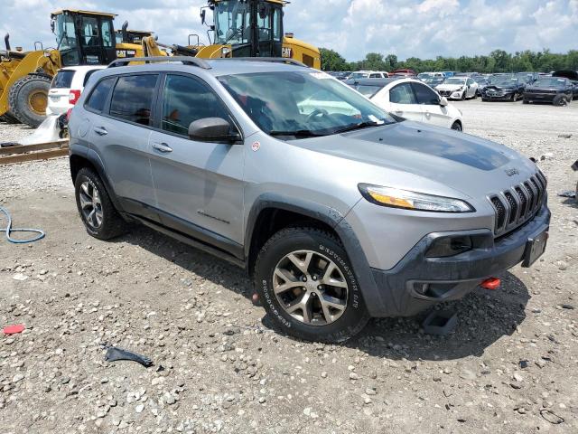 1C4PJMBS9FW751055 - 2015 JEEP CHEROKEE TRAILHAWK 银色 照片 4