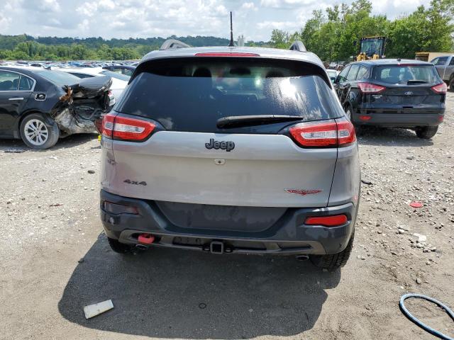 1C4PJMBS9FW751055 - 2015 JEEP CHEROKEE TRAILHAWK 银色 照片 6