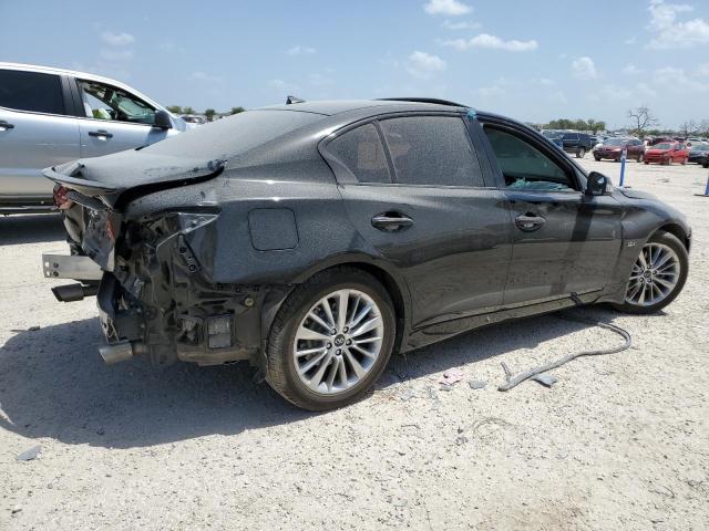 JN1EV7AP5KM514176 - 2019 INFINITI Q50 LUXE BLACK photo 3