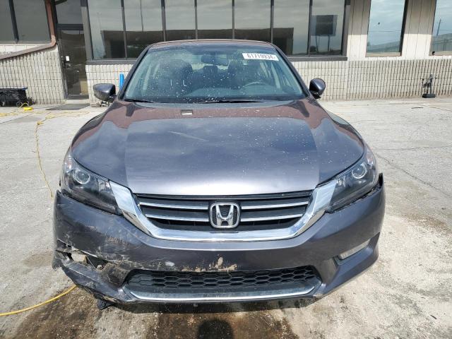 1HGCR2F53FA142168 - 2015 HONDA ACCORD SPORT GRAY photo 5