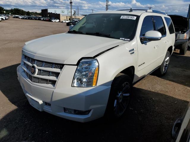 1GYS4CEF8ER166324 - 2014 CADILLAC ESCALADE PREMIUM CREAM photo 1