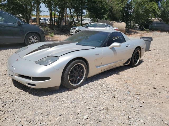 1G1YY12S625120352 - 2002 CHEVROLET CORVETTE Z06 SILVER photo 1