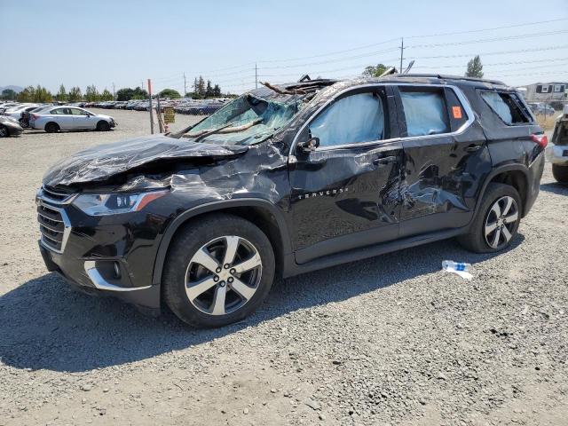 1GNERHKW4KJ303363 - 2019 CHEVROLET TRAVERSE LT BLACK photo 1