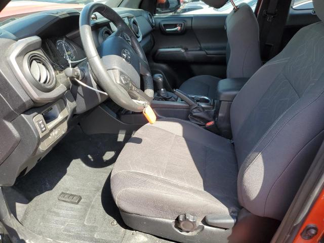 5TFSZ5AN2HX054893 - 2017 TOYOTA TACOMA ACCESS CAB ნარინჯისფერი ფოტო 7