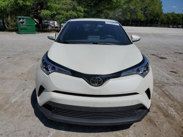 JTNKHMBX5K1055832 - 2019 TOYOTA C-HR XLE WHITE photo 5