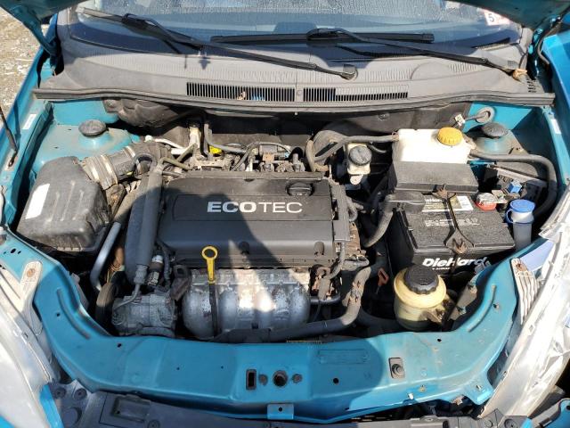 KL1TD66E69B358896 - 2009 CHEVROLET AVEO LS Mavi foto 11