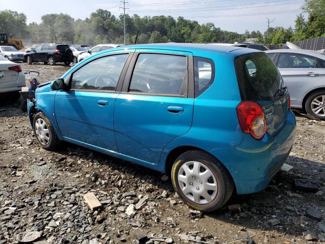 KL1TD66E69B358896 - 2009 CHEVROLET AVEO LS Mavi foto 2