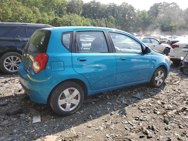 KL1TD66E69B358896 - 2009 CHEVROLET AVEO LS BLUE photo 3