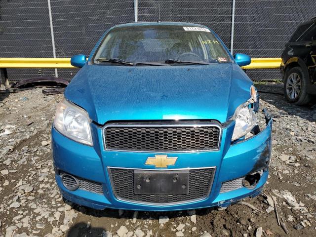KL1TD66E69B358896 - 2009 CHEVROLET AVEO LS Mavi foto 5